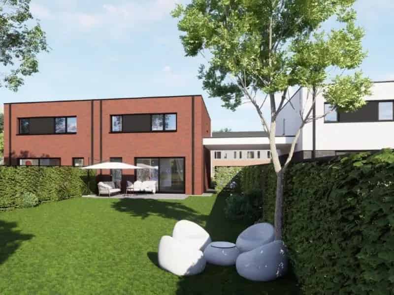 Ruime Moderne Zwart Witte BEN Woning 4 Slaapkamers