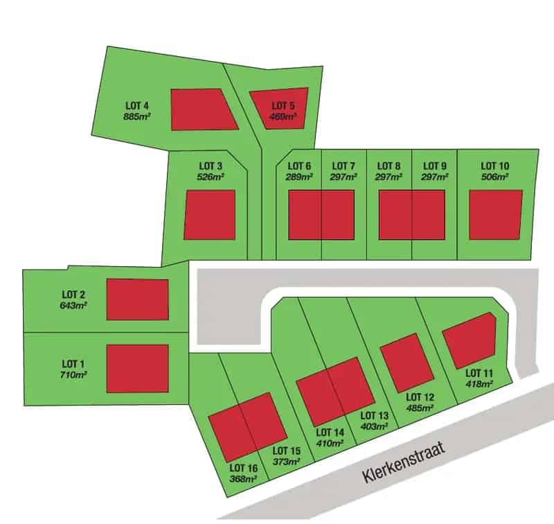 Bouwgrond Houthulst 469m2 - Eigen Oprit - Nabij Markt