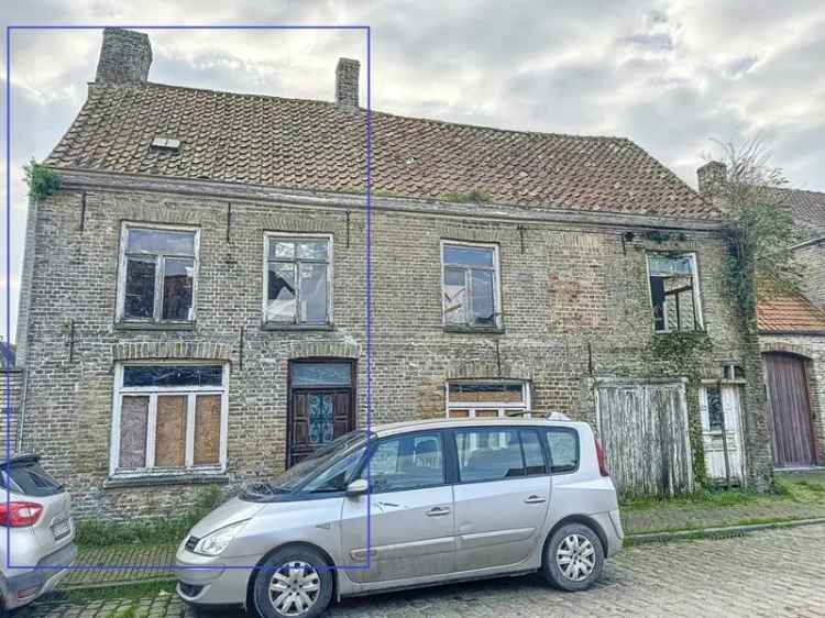 Volledig te renoveren woning