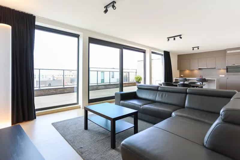 Gemeubileerd Dakappartement te Huur Beveren - Groot Terras