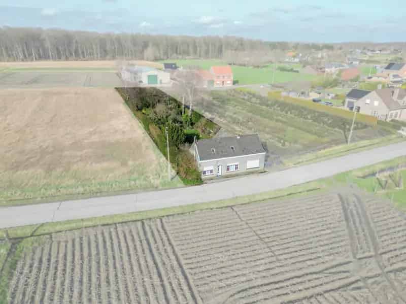 Bouwgrond Oordegem 1363m2 Open Bebouwing 210m2
