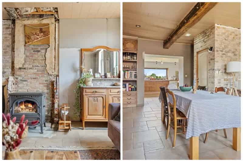 Huis te koop: Te renoveren hoeve met schuur en loods