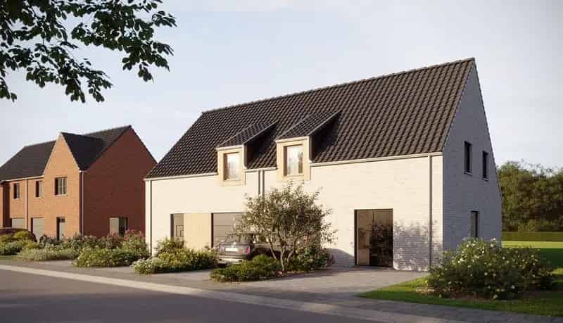Twee huizen met garage nabij centrum Mourcourt