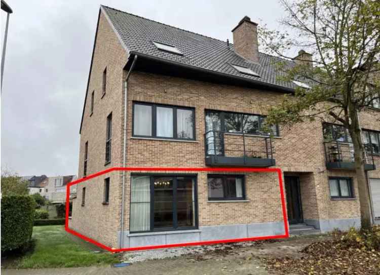 Gelijkvloers appartement 2 slpk Herent