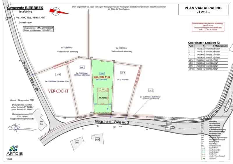 Bouwgrond Bierbeek 8a 51ca Prachtig Uitzicht Ruime Bouwvoorschriften