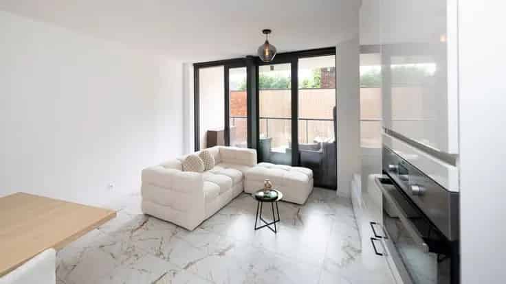 Nieuwbouwappartement 2 slaapkamers Terras