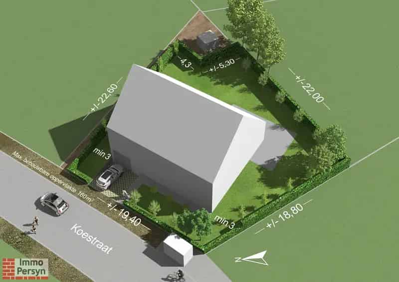 Bouwgrond te huur Scherpenheuvel 5a 50ca Open Bebouwing
