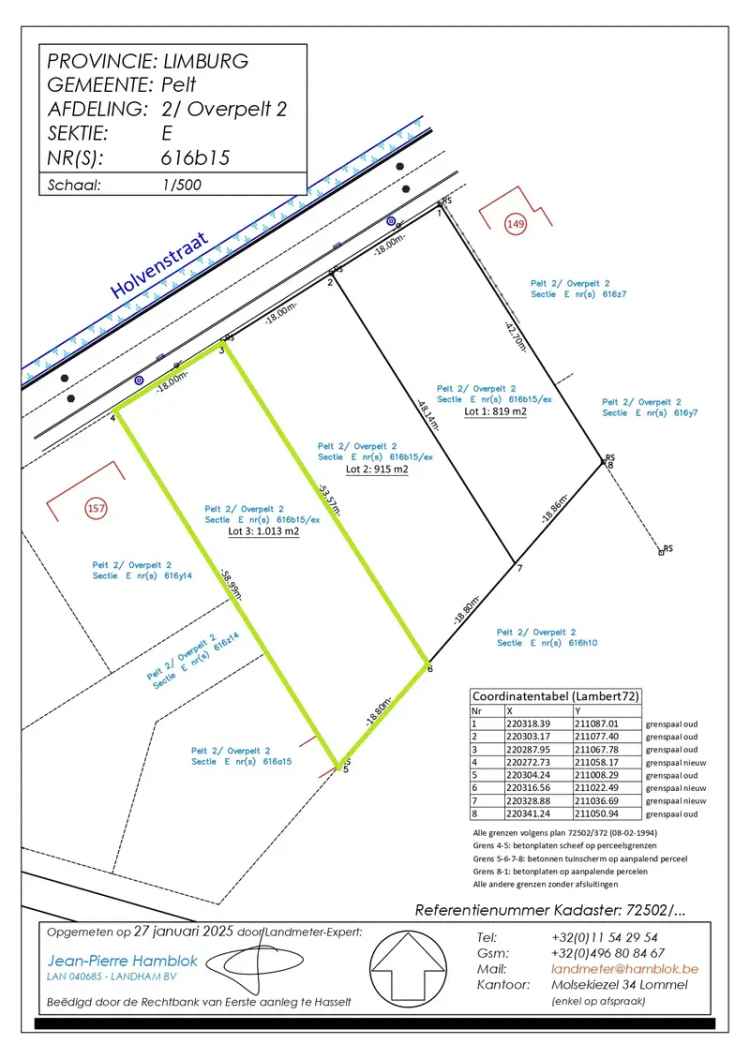 Bouwkavel in Holheide voor Eengezinswoning - Ideale Locatie