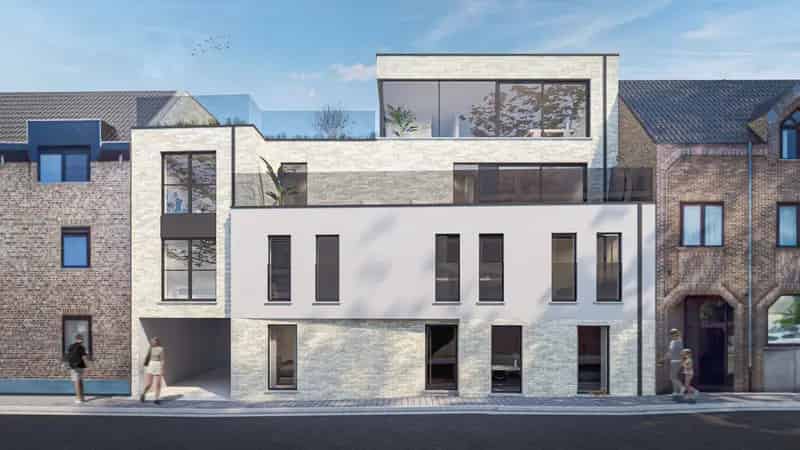 Appartement te koop te Hoeselt: 2 slaapkamers, tuin, terras