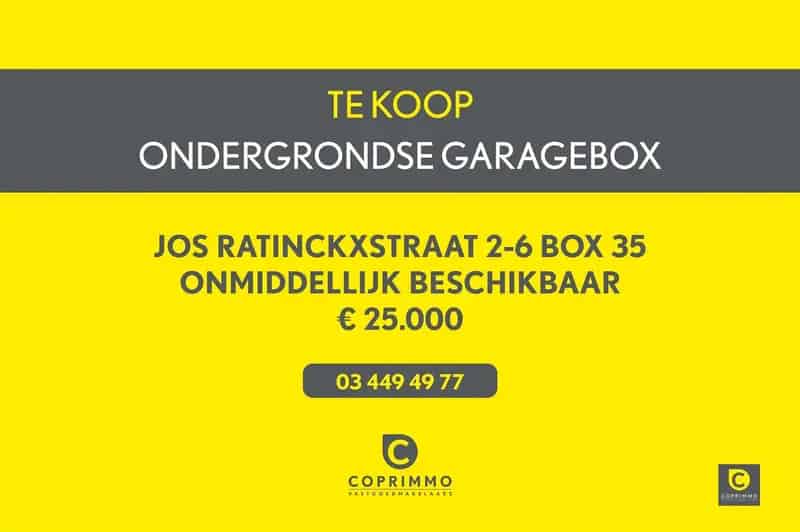 Ruime Garagebox Nabij Fruithoflaan