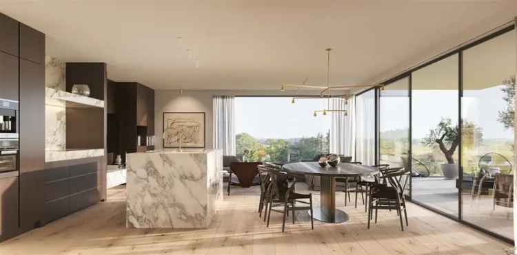 Penthouse van 107m² met zuidgericht terras