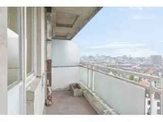 Appartement te koop Brussel 2 slaapkamers te renoveren