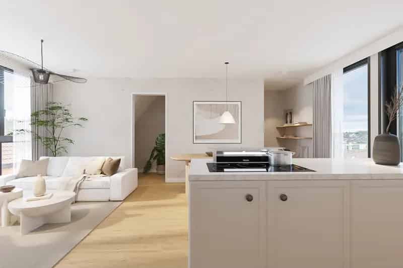 Nieuwbouwappartement 2 slaapkamers te koop