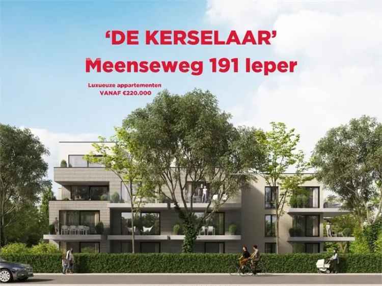 Nieuwbouw appartement te koop in Ieper