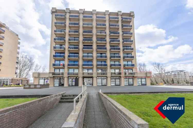 Te koop appartement met 2 slaapkamers in Oostende met mooi uitzicht