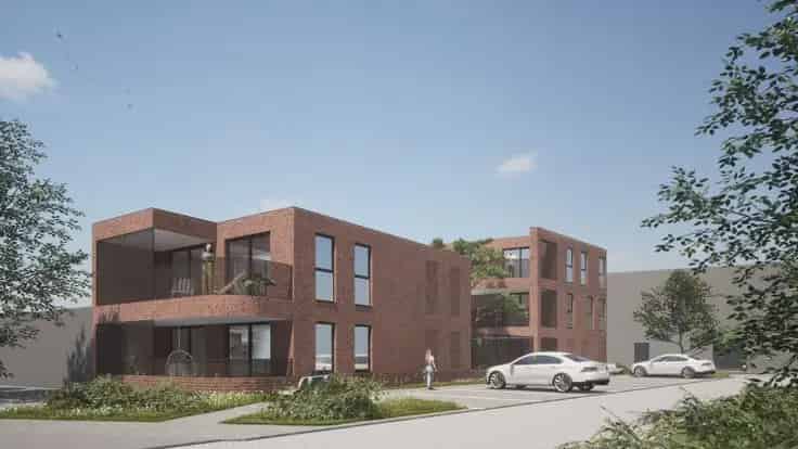 Nieuwbouwappartement Nijlen 2 slaapkamers Terras