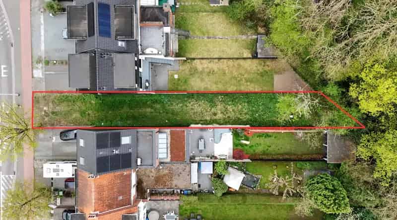 Bouwgrond Brasschaat 307m²  Eengezinswoning Garage