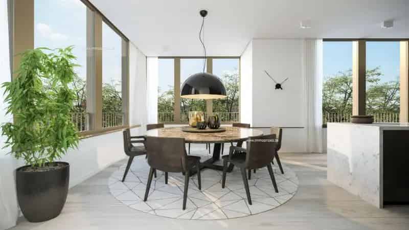Nieuwbouw Penthouse Hasselt 2 slaapkamers 173m²