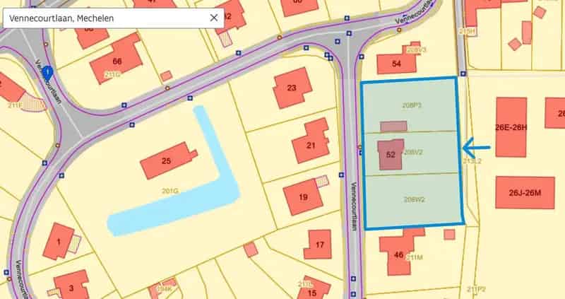 Te renoveren villa 4-5 slaapkamers rustige residentiële wijk