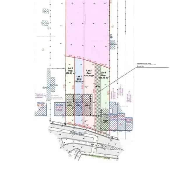 Bouwgrond te koop Erpe - 439m² - Halfopen bebouwing