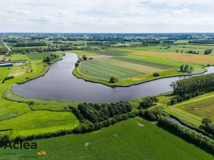 Landhuis op een idyllische locatie te midden het krekengebied