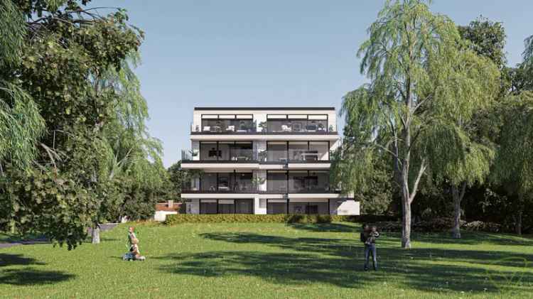 Te koop appartement in Eeklo met prachtig ontwerp en groene omgeving