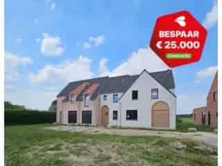 Huis te koop Bachte-Maria-Leerne 4 slaapkamers grote tuin