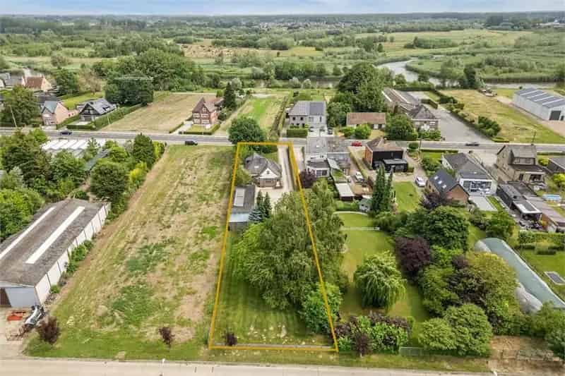 Huis te koop Schellebelle 3 slaapkamers grote tuin atelier