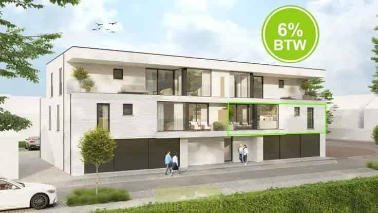 Nieuwbouwappartement Ruien 2 slaapkamers Terras 6 BTW