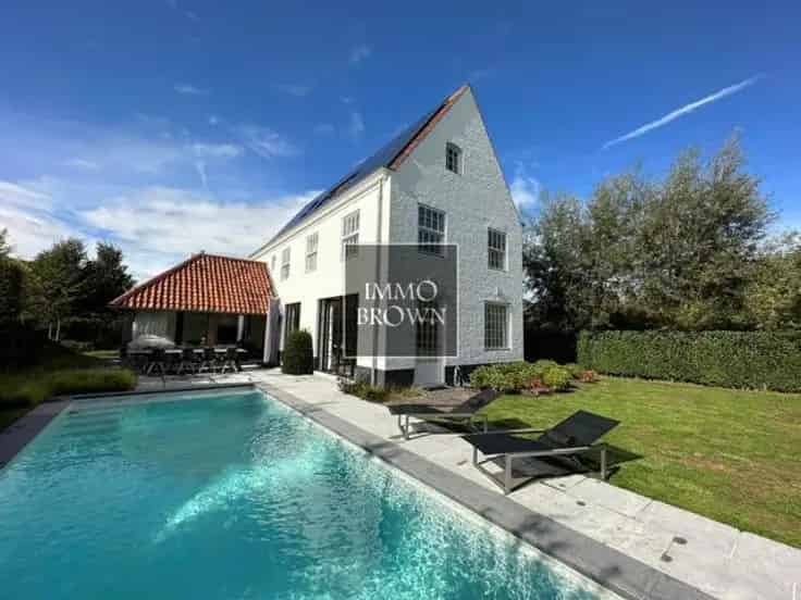 Luxe Villa Te Koop Knokke Rand Zoute 5 Slaapkamers Zwembad