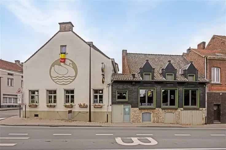 Huis Te Koop Centrum Dworp Handelspand Met Woonst