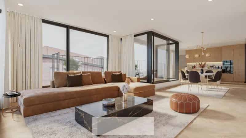3 Slaapkamer Appartement Zwevegem Centrum - Nieuwbouw