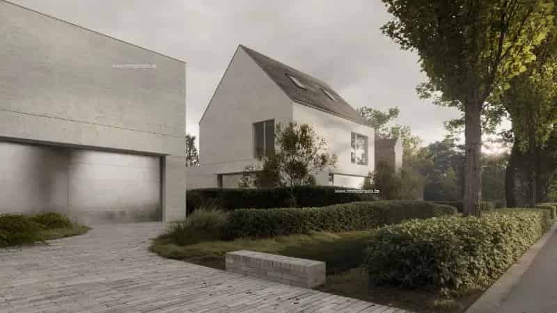Nieuwbouw woning Brasschaat 5 slaapkamers 4 badkamers