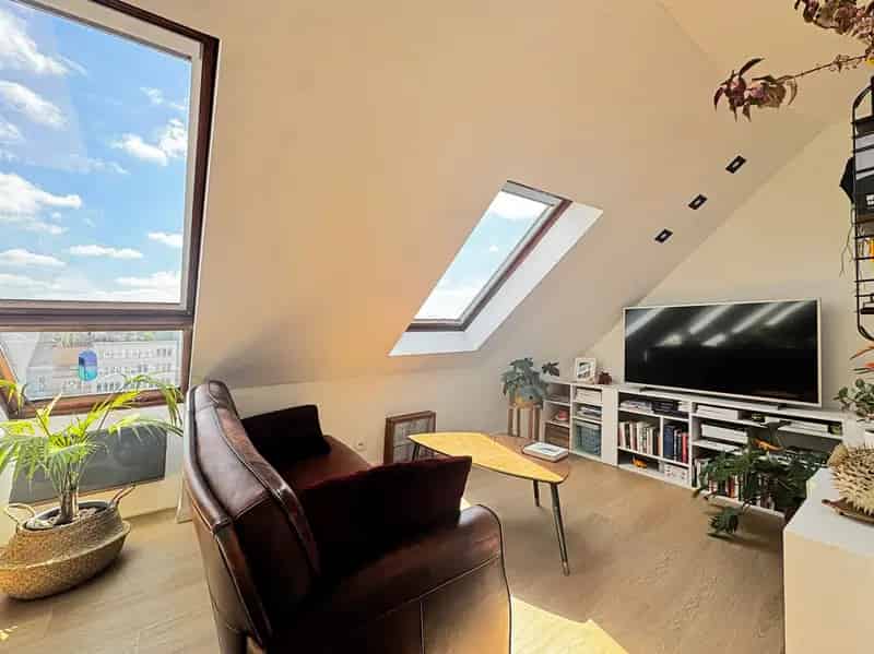 Penthouse te koop Ledebergplein Gent 1 slaapkamer ruim terras