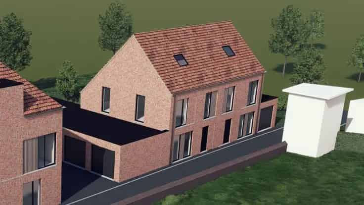 Nieuwbouw Woning Appartement Westrozebeke 3 slaapkamers Garage Tuin