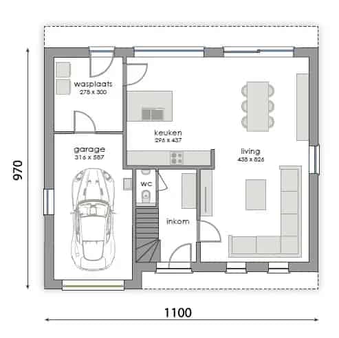 Bouwgrond te Koop Waarschoot Renning 414m²