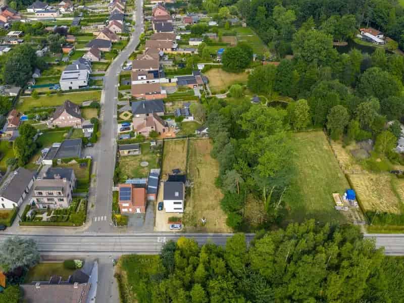 Bouwgrond te Putte 907m² Halfopen Bebouwing