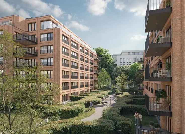 Appartement 1 Slaapkamer Ukkel Peridot Park Nieuwbouw