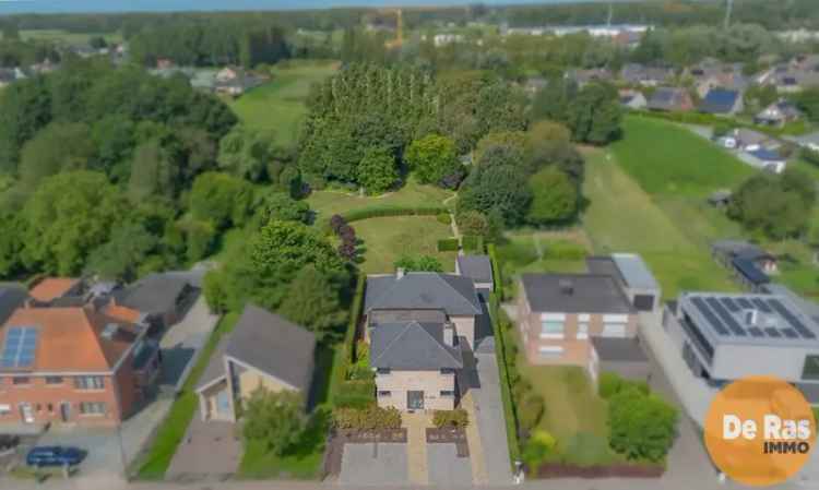 te koop villa in Gijzegem unieke woonoplossing met ruimte