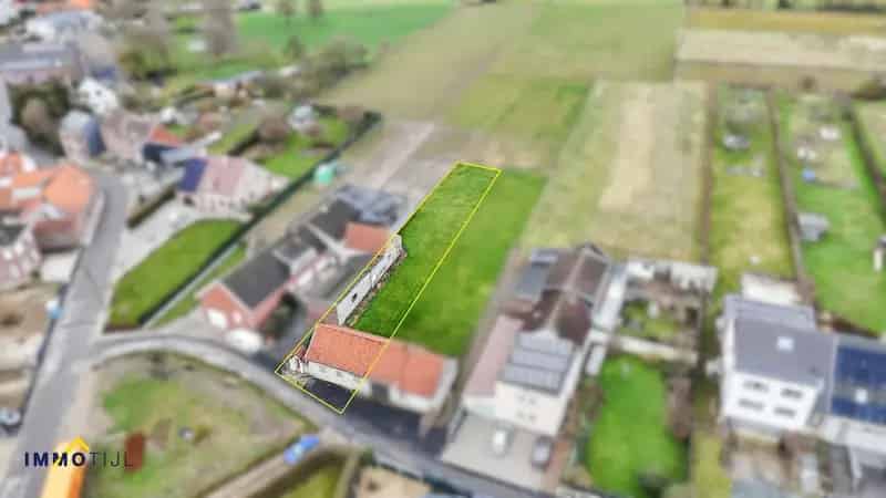 Bouwgrond Meldert: Ruim perceel 614m² voor halfopen woning