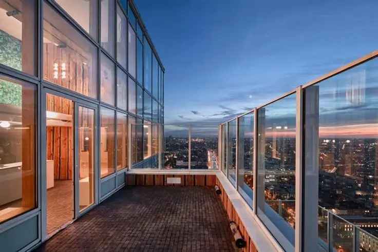 Penthouse te koop met prachtig uitzicht in Brussel