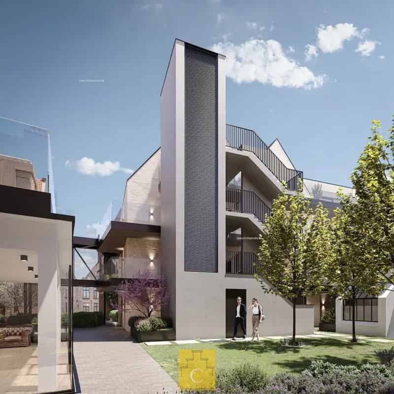 Nieuwbouw Appartement 1 Slaapkamer Brugge De Gilde