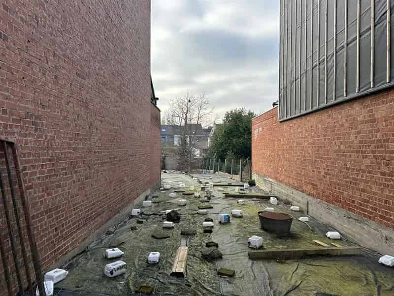 Bouwgrond te Koop Aalst 6x40 meter Gesloten Bebouwing