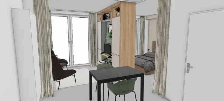 Studio Te Koop Anderlecht Nabij ULB Erasmus