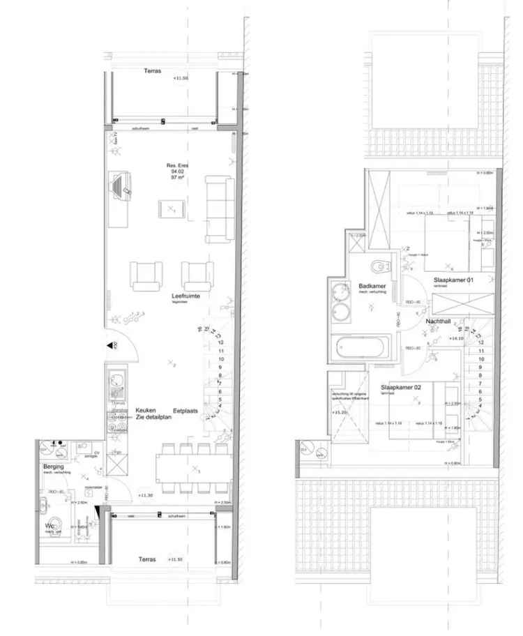 Te koop: Duplex Appartement 2 slaapkamers Oostende