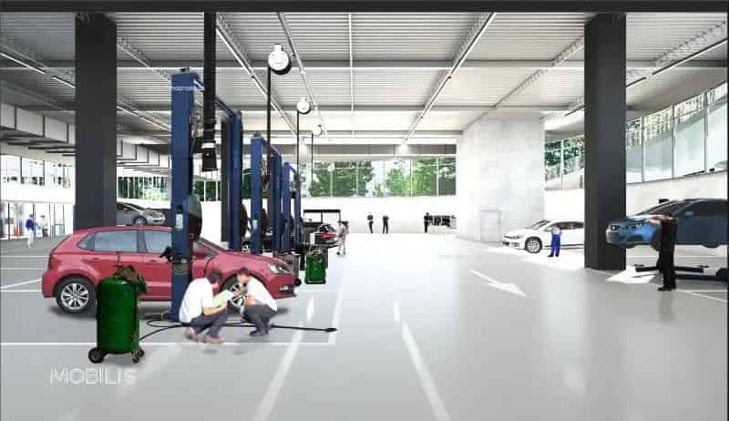 Nieuwbouw Kantoren te Huur Mobilis Anderlecht