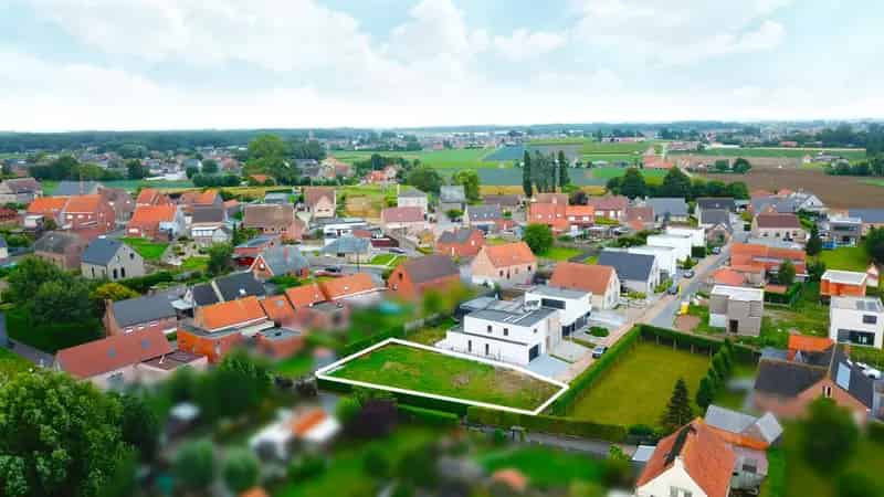 Bouwgrond te Houthulst 561m² Rustige locatie