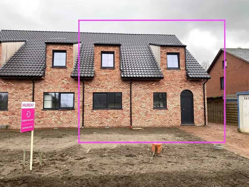 Huis te huur Kortemark 3 slaapkamers tuin