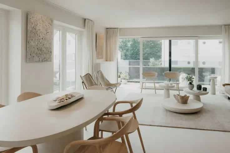 Appartement te koop Duinbergen 130m² 3 slaapkamers 3 terrassen strand