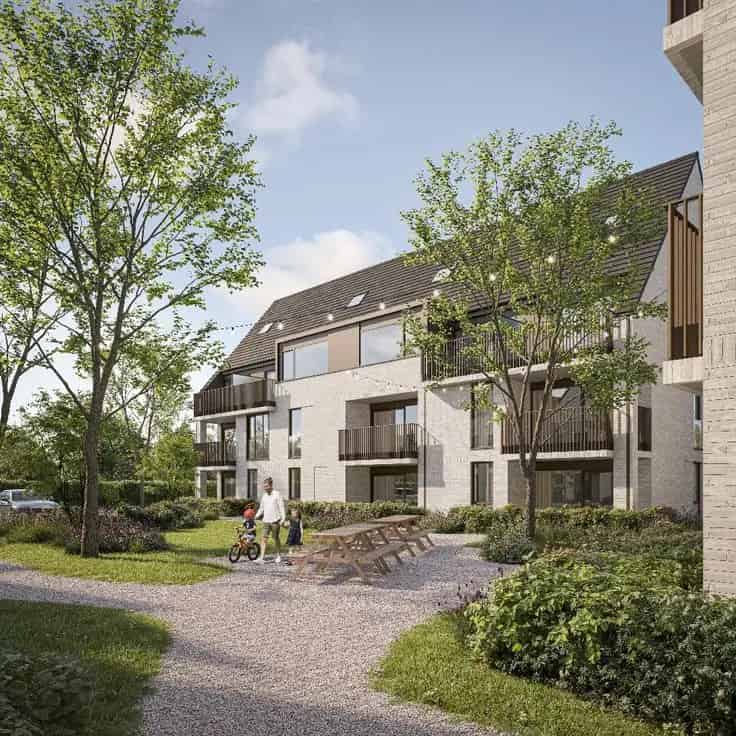 Appartement Te Koop Aartrijke Centrum 3 slaapkamers 104m²